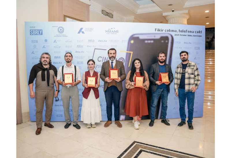 В Баку состоялась церемония награждения III Международного мобильного кинофестиваля CINEMO