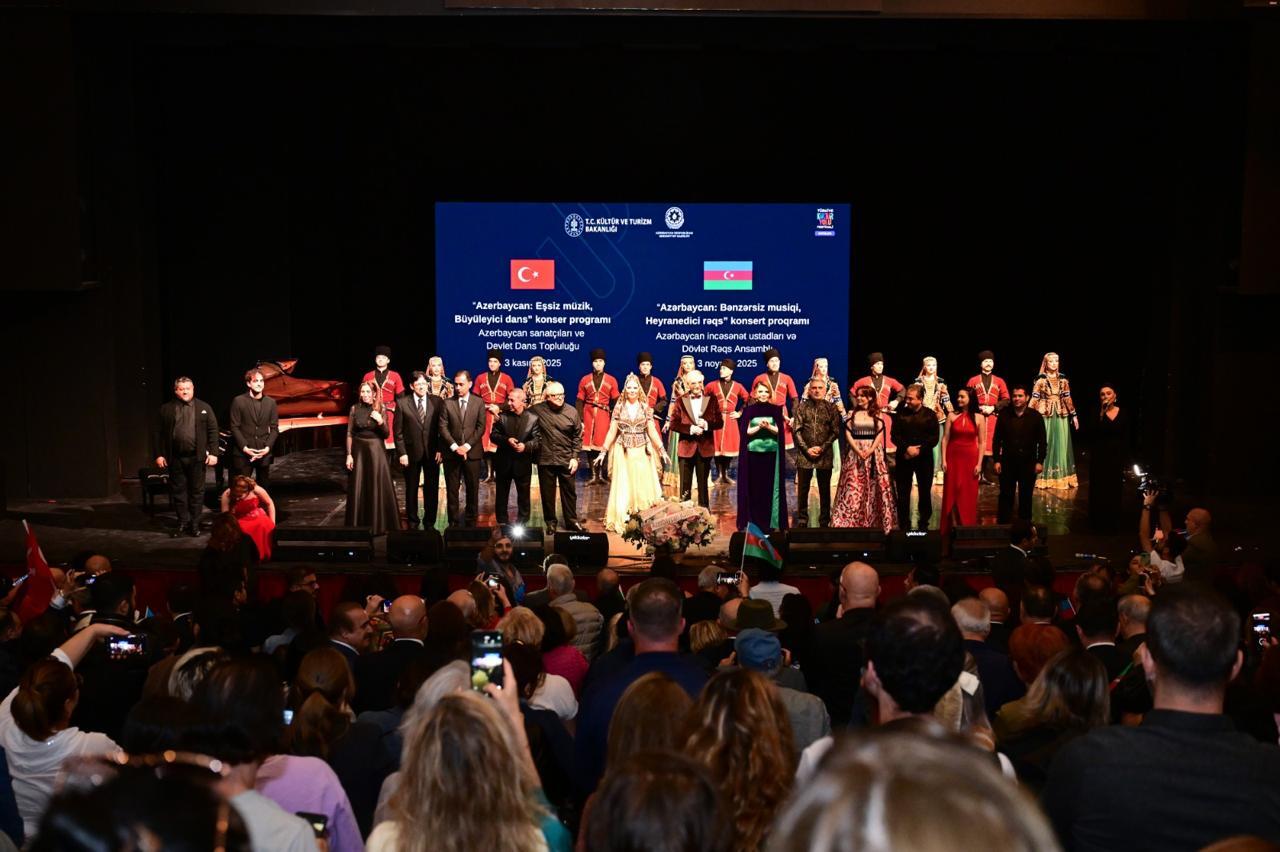 В Анталье состоялись грандиозный концерт мастеров искусства Азербайджана и открытие литературной секции