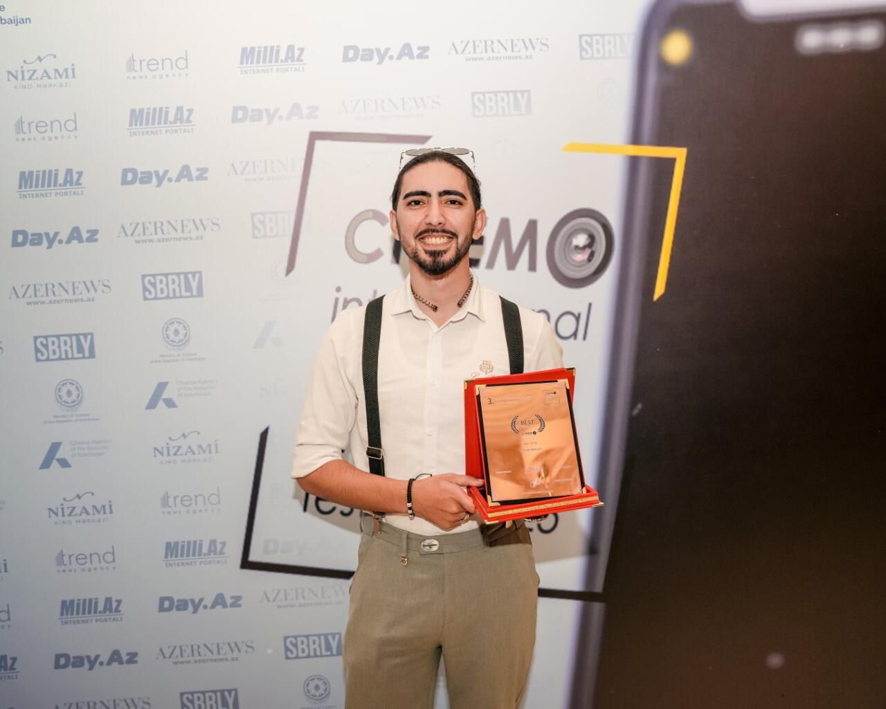 В Баку состоялась церемония награждения III Международного мобильного кинофестиваля CINEMO