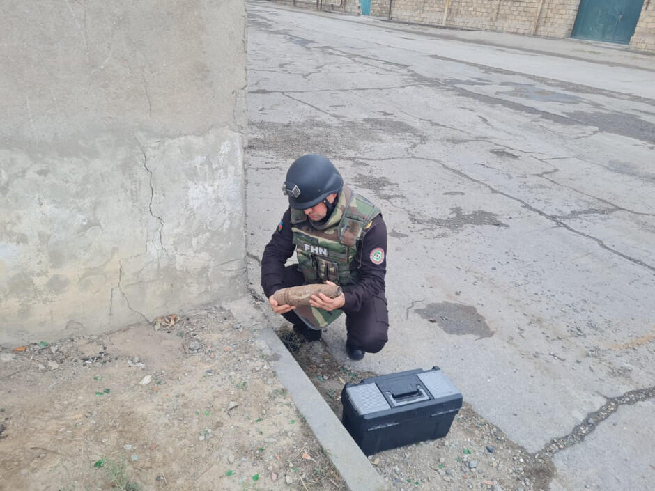 Sumqayıtda sursat aşkar edilib