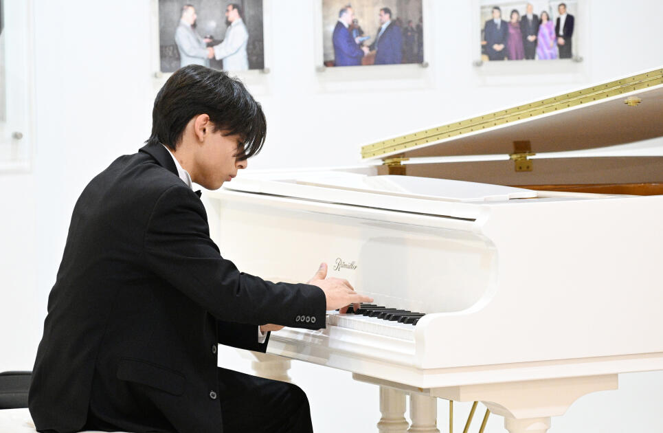 Heydər Əliyev Fondunun vitse-prezidenti Leyla Əliyeva Bülbül adına Orta İxtisas Musiqi Məktəbində olub