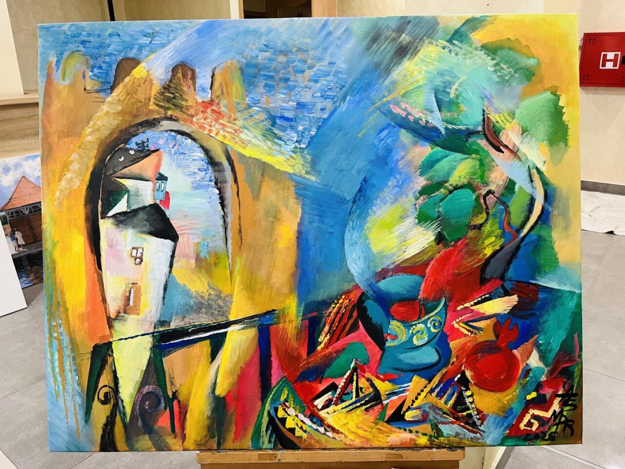 Достопримечательности старинной части Баку представлены на художественном симпозиуме в Сербии