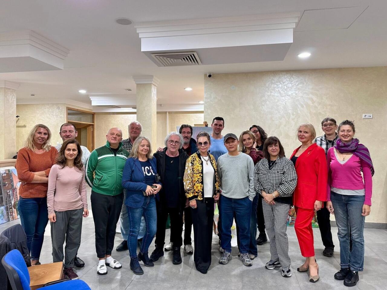 Достопримечательности старинной части Баку представлены на художественном симпозиуме в Сербии