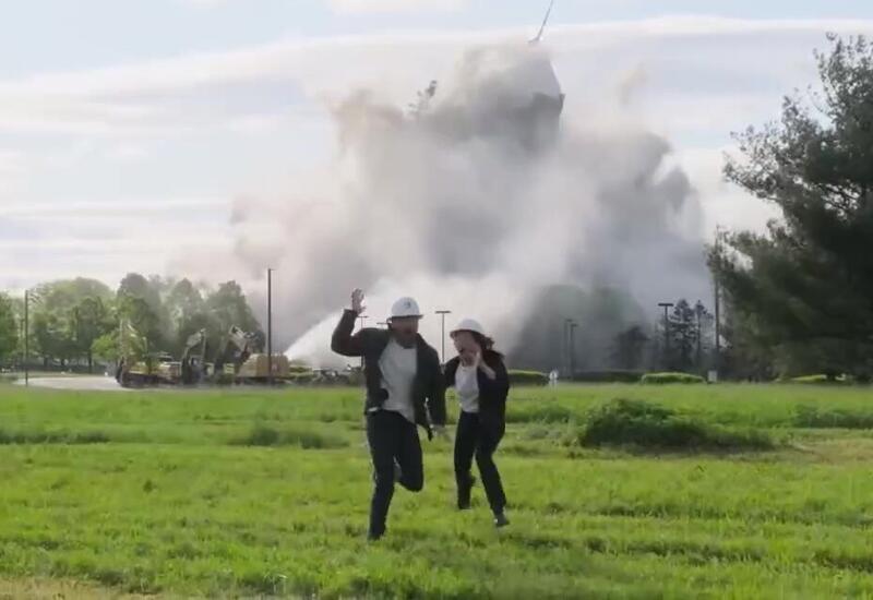 В Нью-Джерси эпично взорвали 25-этажный отель