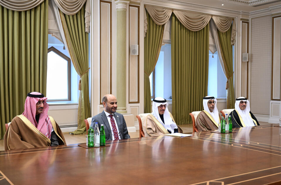 Президент Ильхам Алиев принял делегацию руководителей организаций-членов Арабской координационной группы