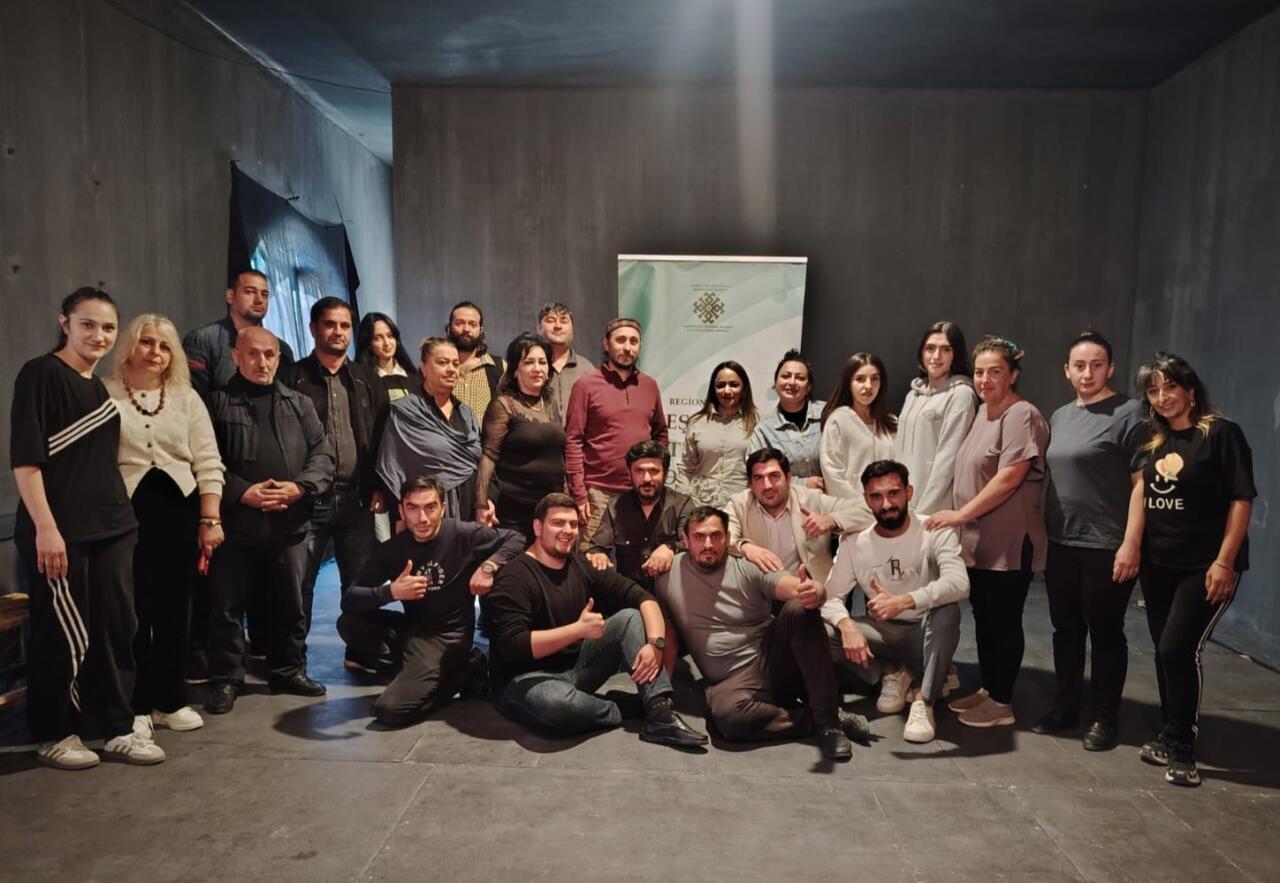 В Физулинском драмтеатре прошли мастер-классы по сценическому искусству