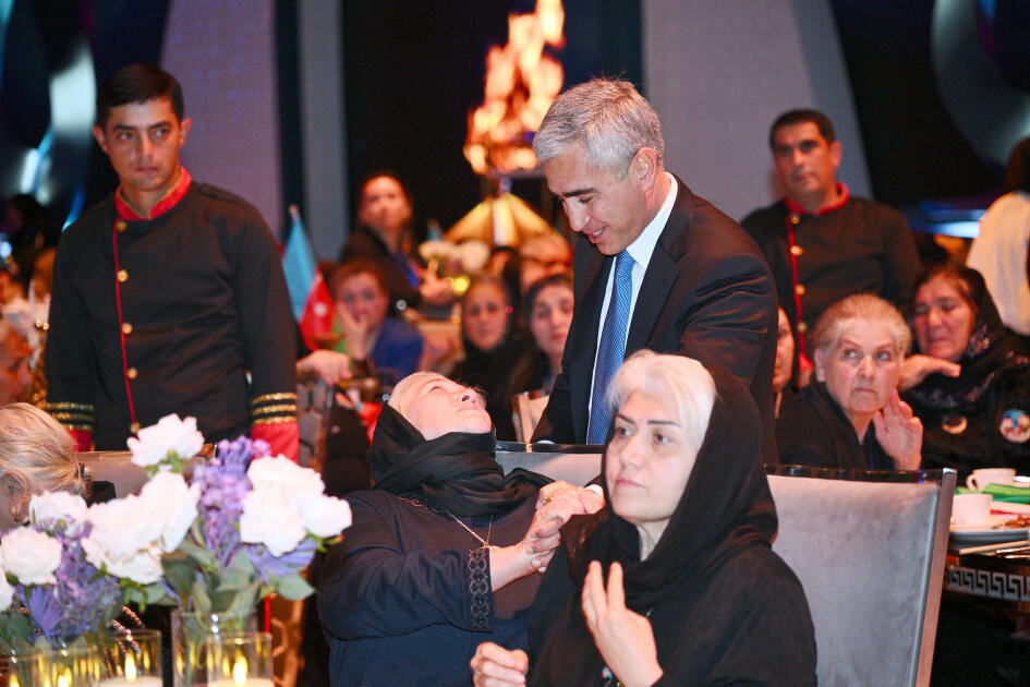 С участием матерей шехидов состоялось мероприятие, посвященное 5-летию Победы в Отечественной войне