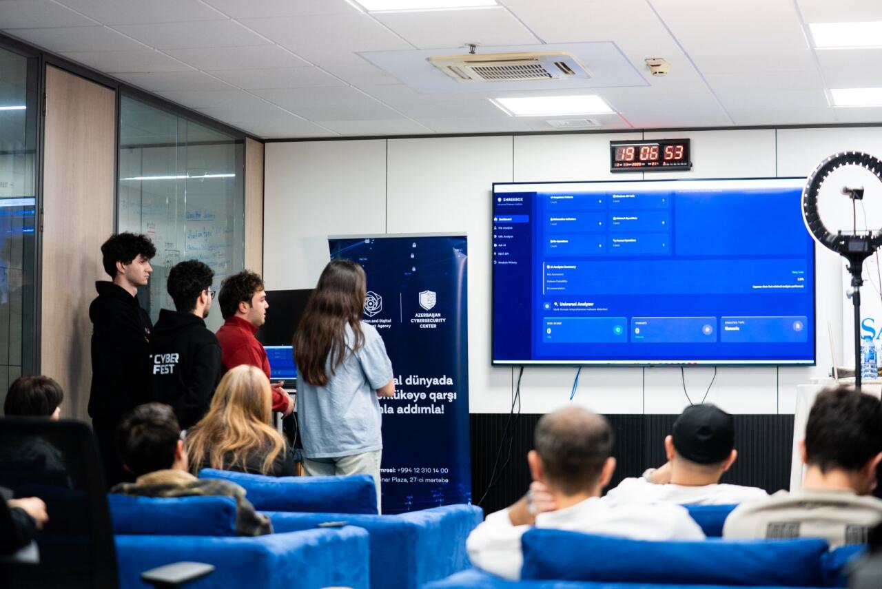 Azərbaycan Kibertəhlükəsizlik Mərkəzi və SABAH qrupları Zəfər Gününə həsr olunmuş hakaton təşkil edib