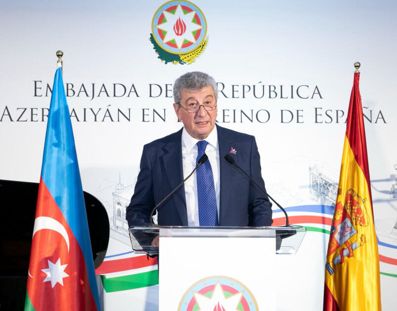 Madriddə Zəfər Gününə həsr olunmuş qəbul keçirilib