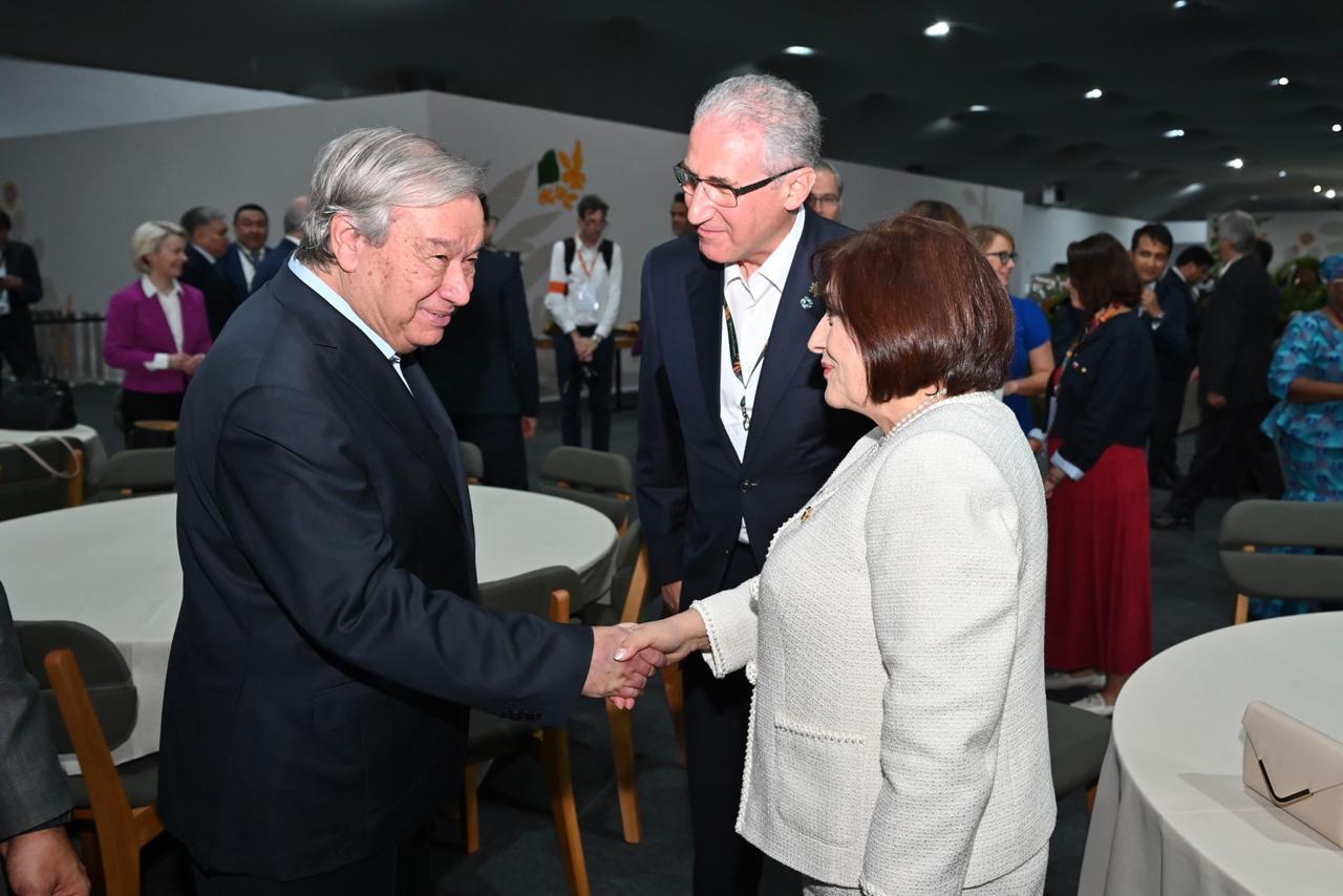 Сахиба Гафарова приняла участие в церемонии открытия Саммита Лидеров COP30