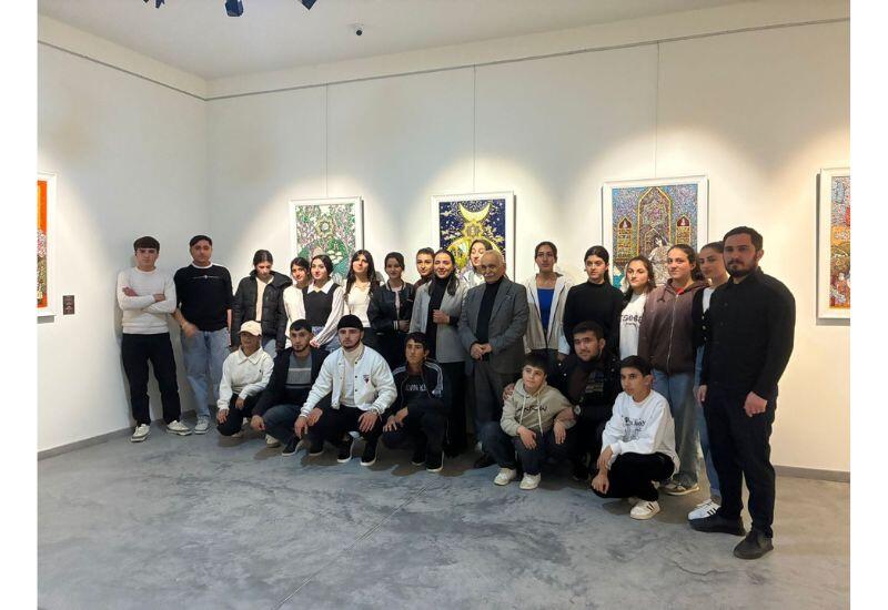 В Болнисском музее открылась выставка народного художника Азербайджана Арифа Гусейнова