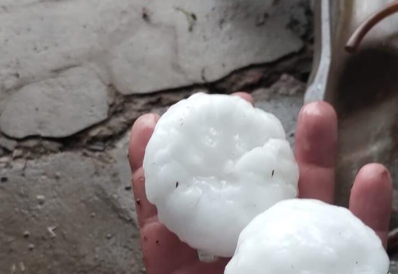 Сильный град наделал бед в Аргентине