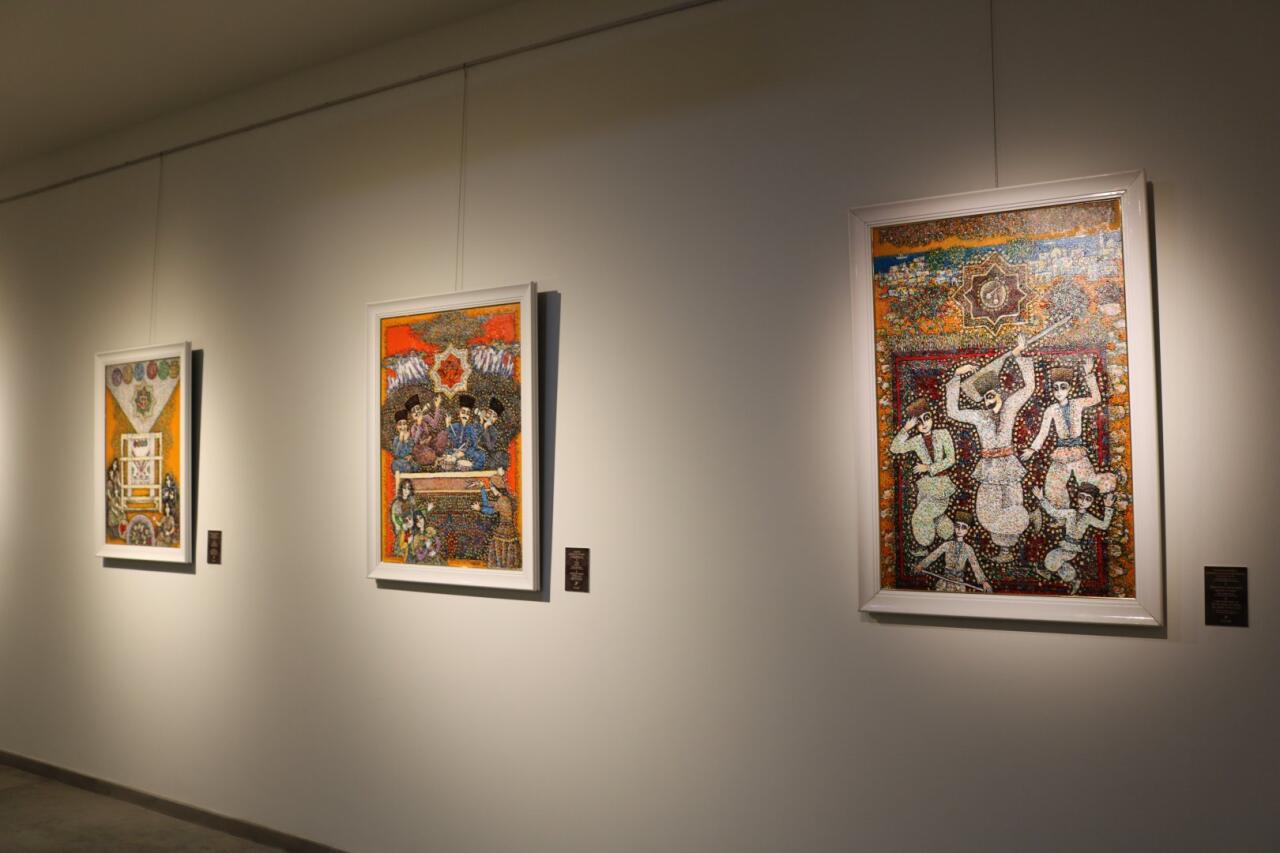 В Болнисском музее открылась выставка народного художника Азербайджана Арифа Гусейнова