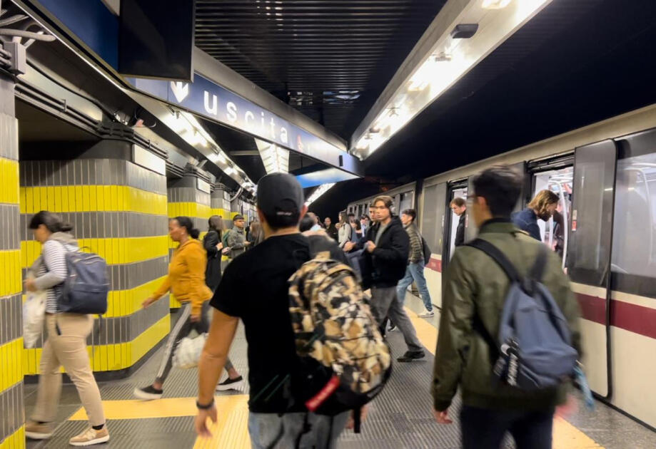 В метро Рима появился видеоролик ко Дню Победы