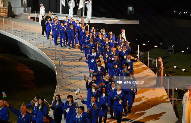 Исламские Игры: Азербайджанские спортсмены прошли на параде