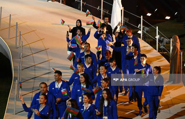 Исламские Игры: Азербайджанские спортсмены прошли на параде