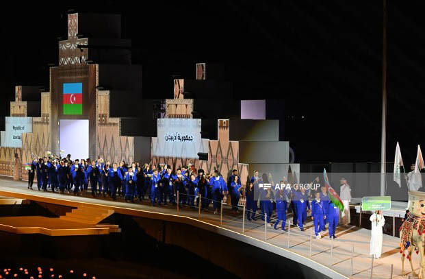 Исламские Игры: Азербайджанские спортсмены прошли на параде