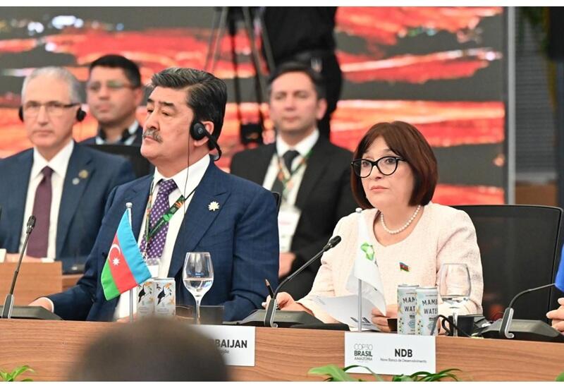 Сахиба Гафарова выступила на сессии на тему «Энергетический переход» в рамках COP30