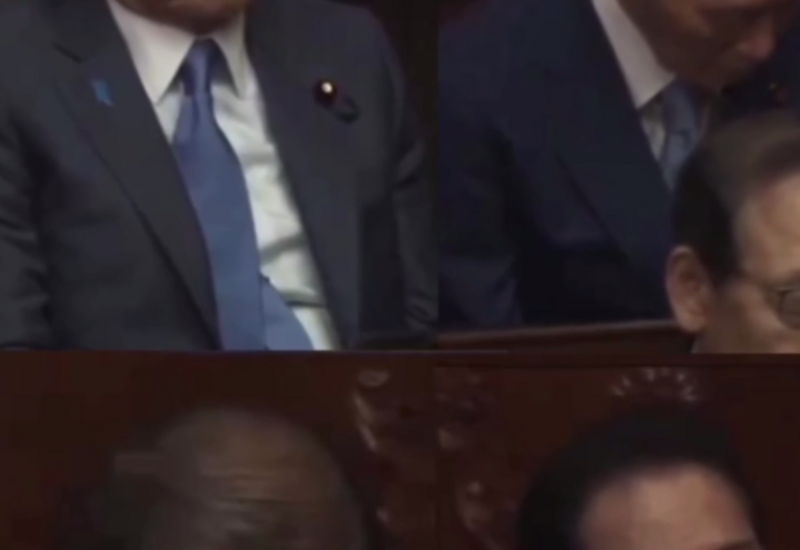 Экс-премьеры Японии уснули на заседании парламента