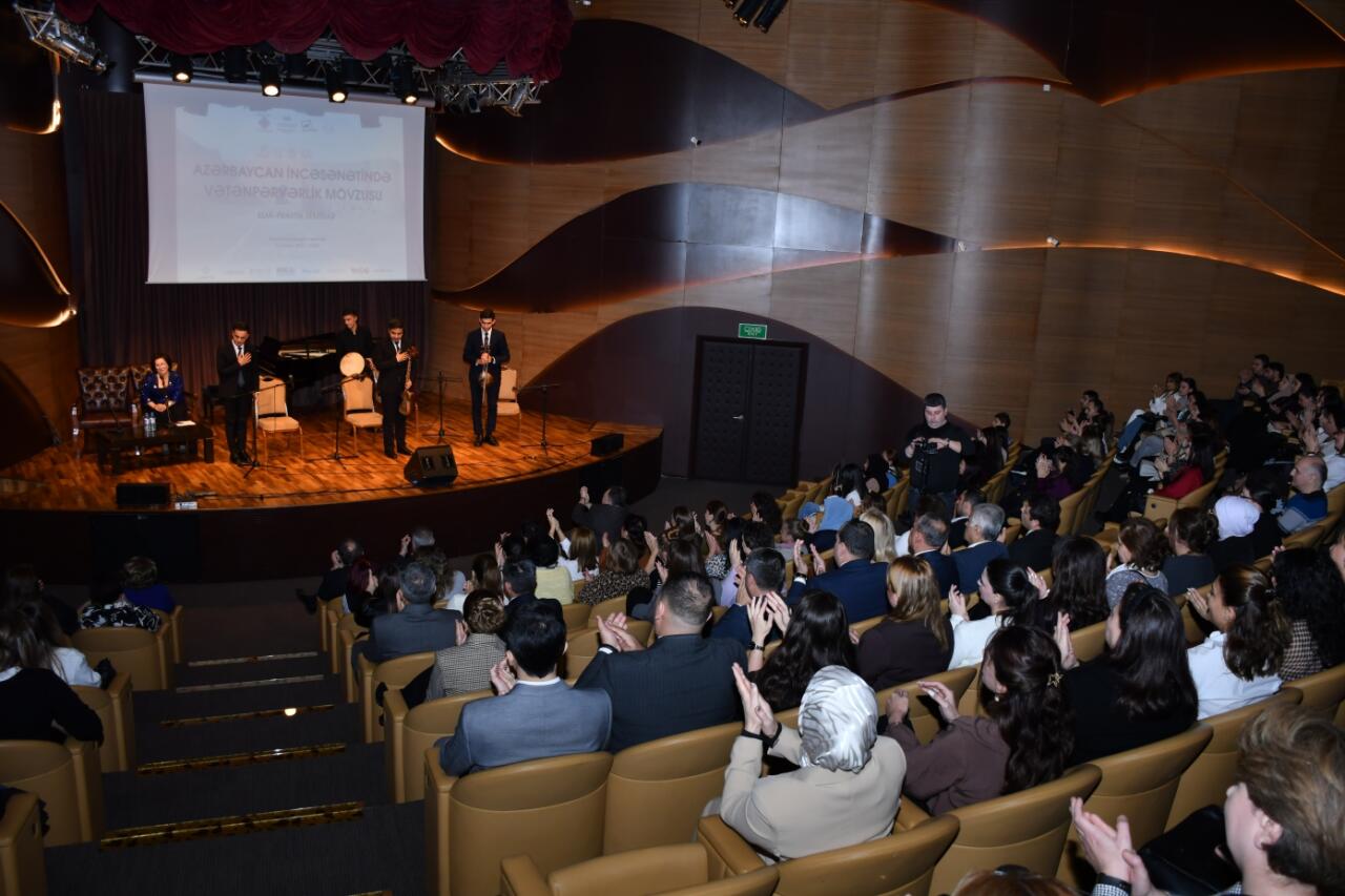 Тема патриотизма в азербайджанском искусстве – посвящается Дню Победы