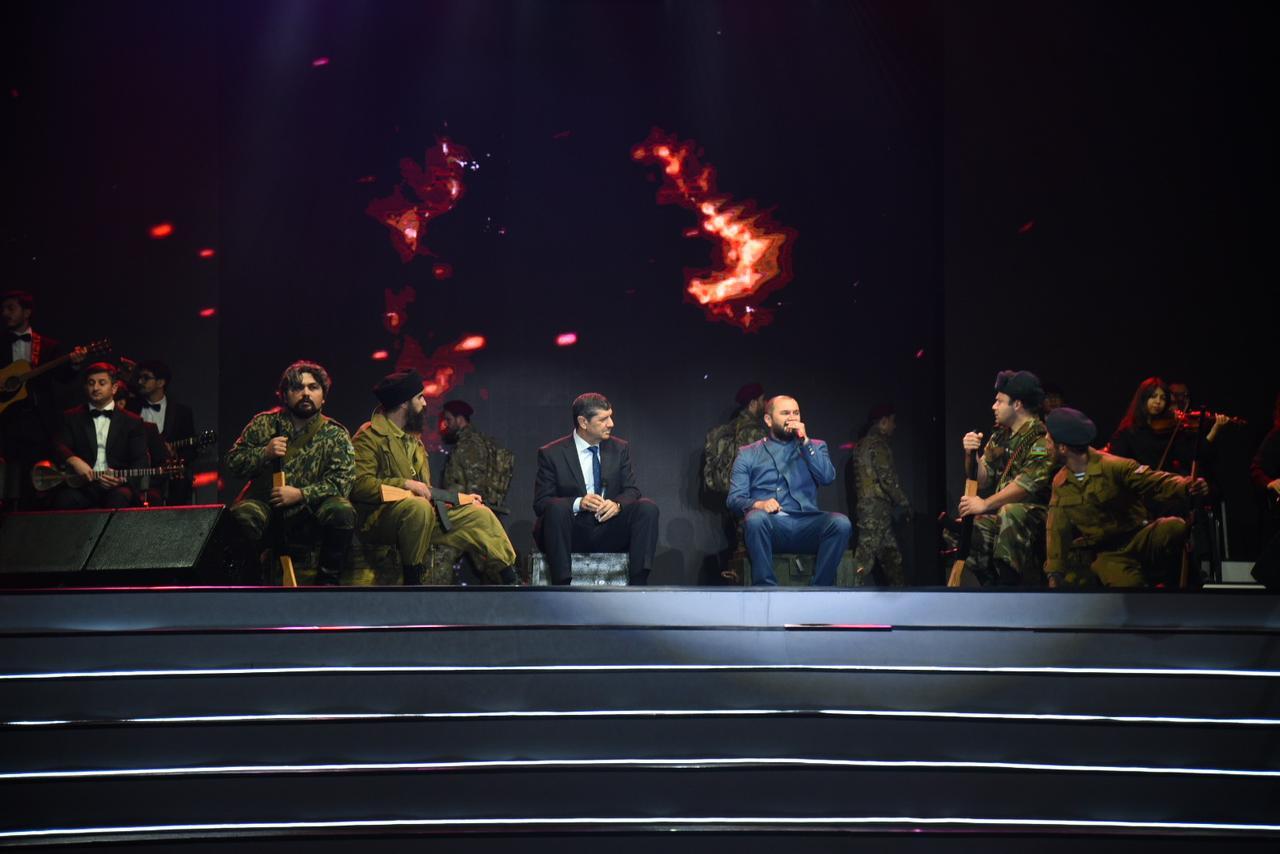 В Баку проходит праздничный концерт, посвященный Дню Победы