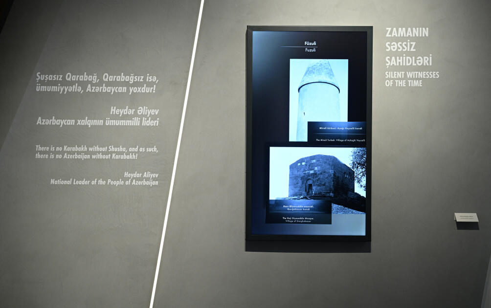 Prezident İlham Əliyev və Birinci xanım Mehriban Əliyeva Bakıda Zəfər abidəsini ziyarət edib və Zəfər muzeyinin açılışında iştirak ediblər