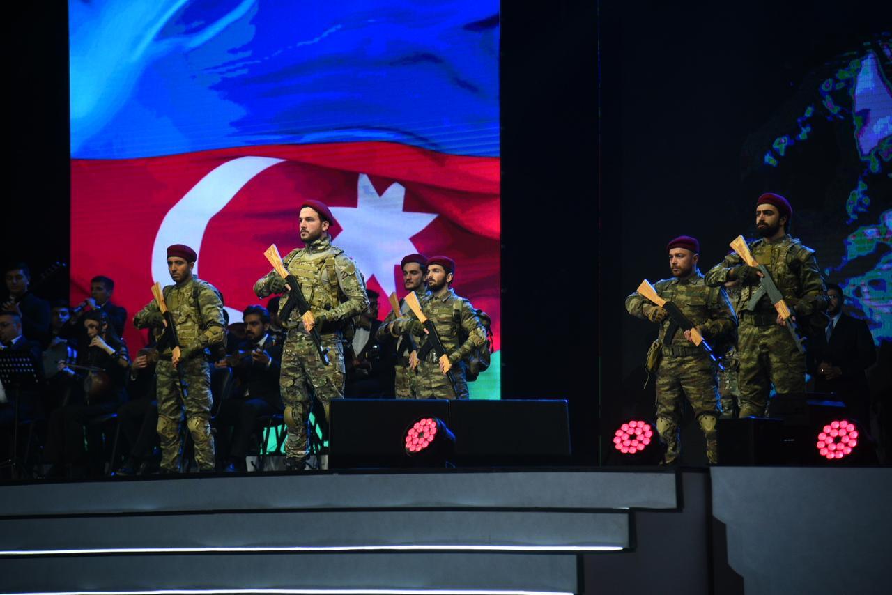 В Баку проходит праздничный концерт, посвященный Дню Победы