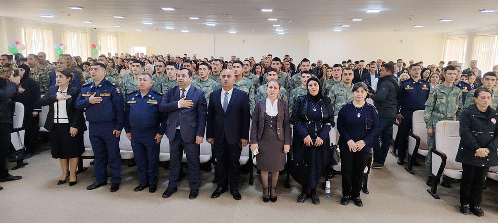 8 Noyabr - Zəfər Gününün beşinci ildönümü Azərbaycan Ordusunda təntənəli şəkildə qeyd edilib