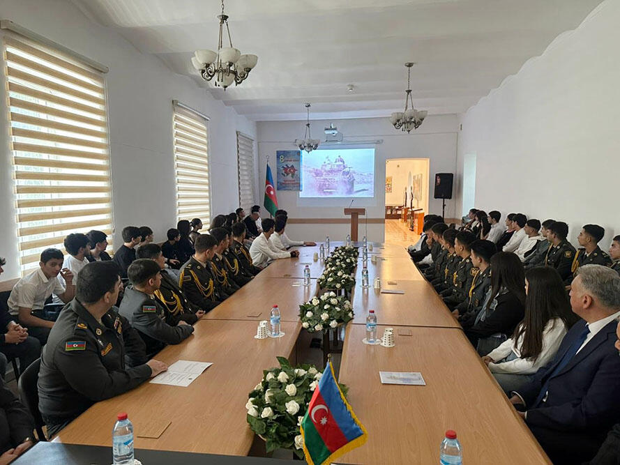 8 Noyabr - Zəfər Gününün beşinci ildönümü Azərbaycan Ordusunda təntənəli şəkildə qeyd edilib