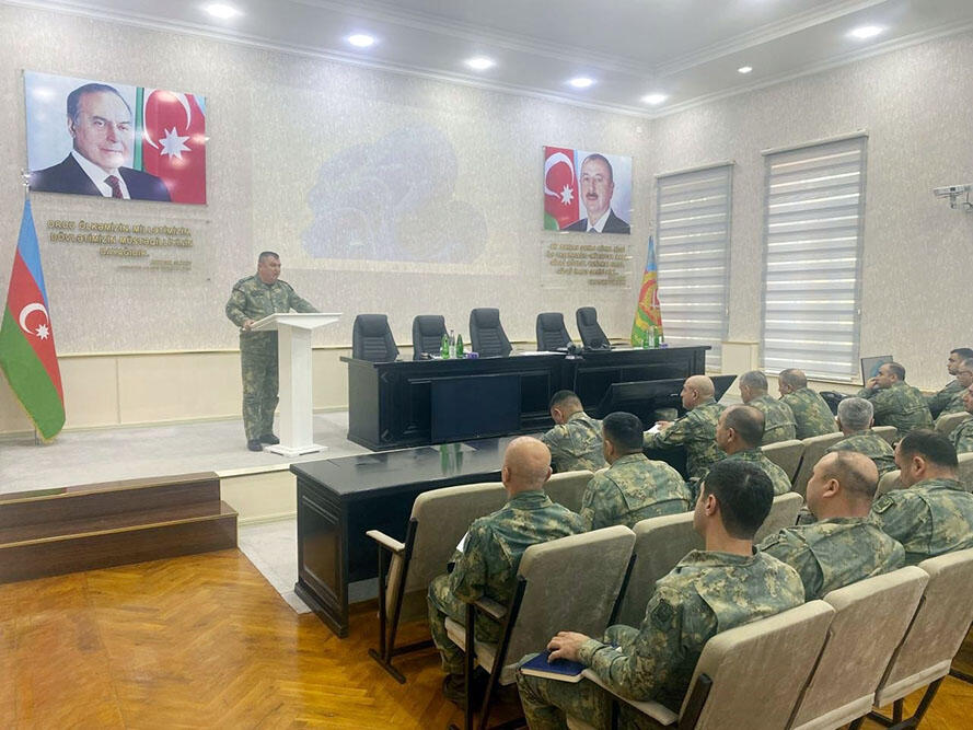 8 Noyabr - Zəfər Gününün beşinci ildönümü Azərbaycan Ordusunda təntənəli şəkildə qeyd edilib