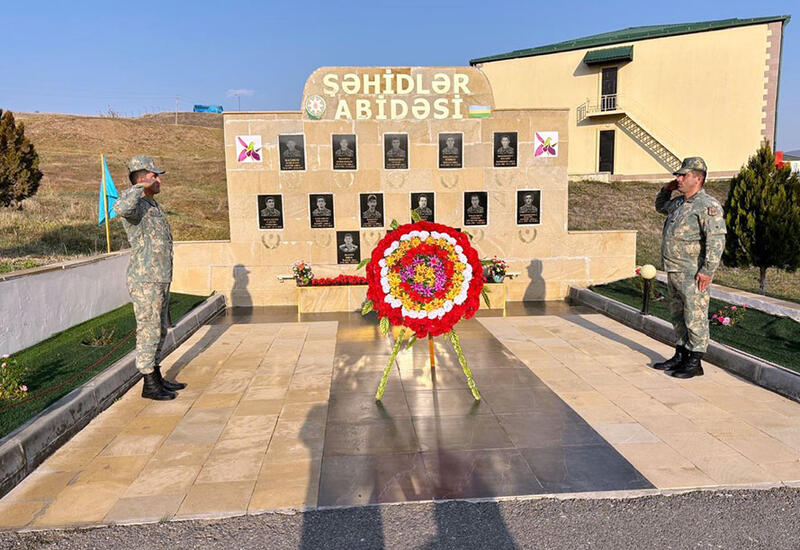 8 Noyabr - Zəfər Gününün beşinci ildönümü Azərbaycan Ordusunda təntənəli şəkildə qeyd edilib
