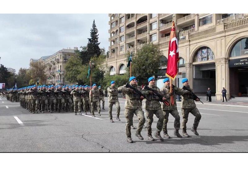 Türkiyə Milli Müdafiə Nazirliyi Bakıda hərbi parada hazırlıq prosesi ilə bağlı paylaşım edib