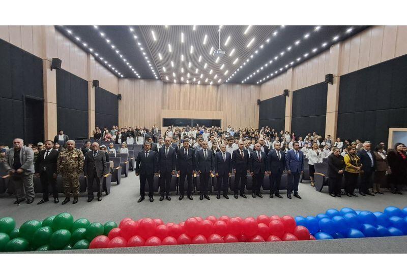 В Шушинской городской средней школе №1 прошло мероприятие, посвященное Дню Победы