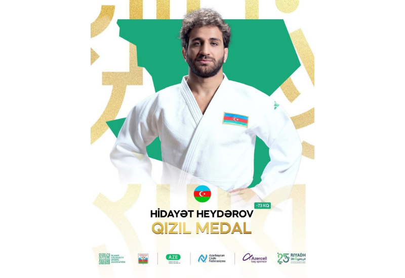 Азербайджанский дзюдоист выиграл золото на VI Играх исламской солидарности