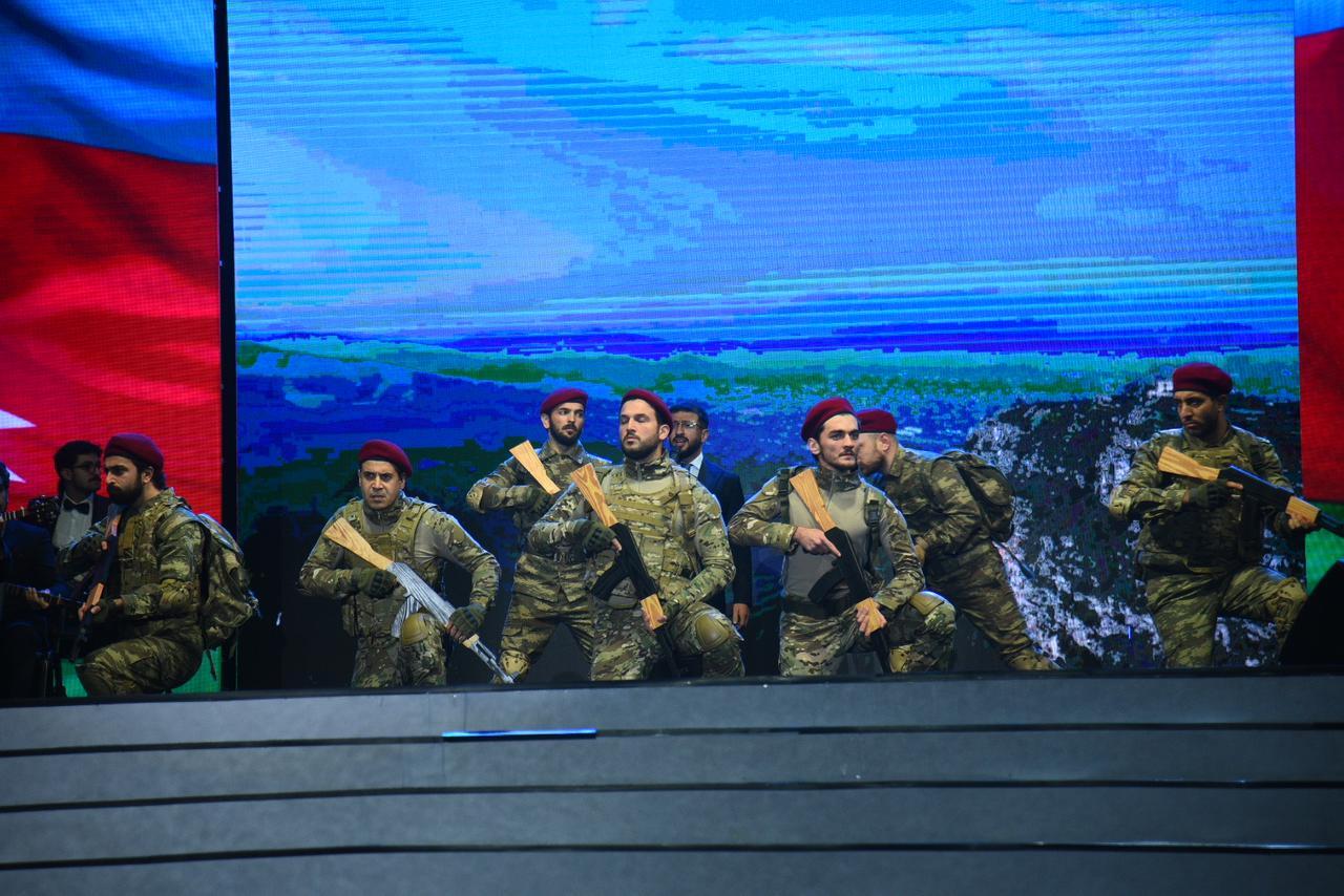 В Баку проходит праздничный концерт, посвященный Дню Победы