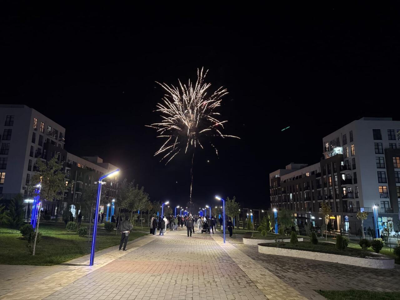 Füzulidə Zəfər Gününə həsr olunan atəşfəşanlıq keçirilib