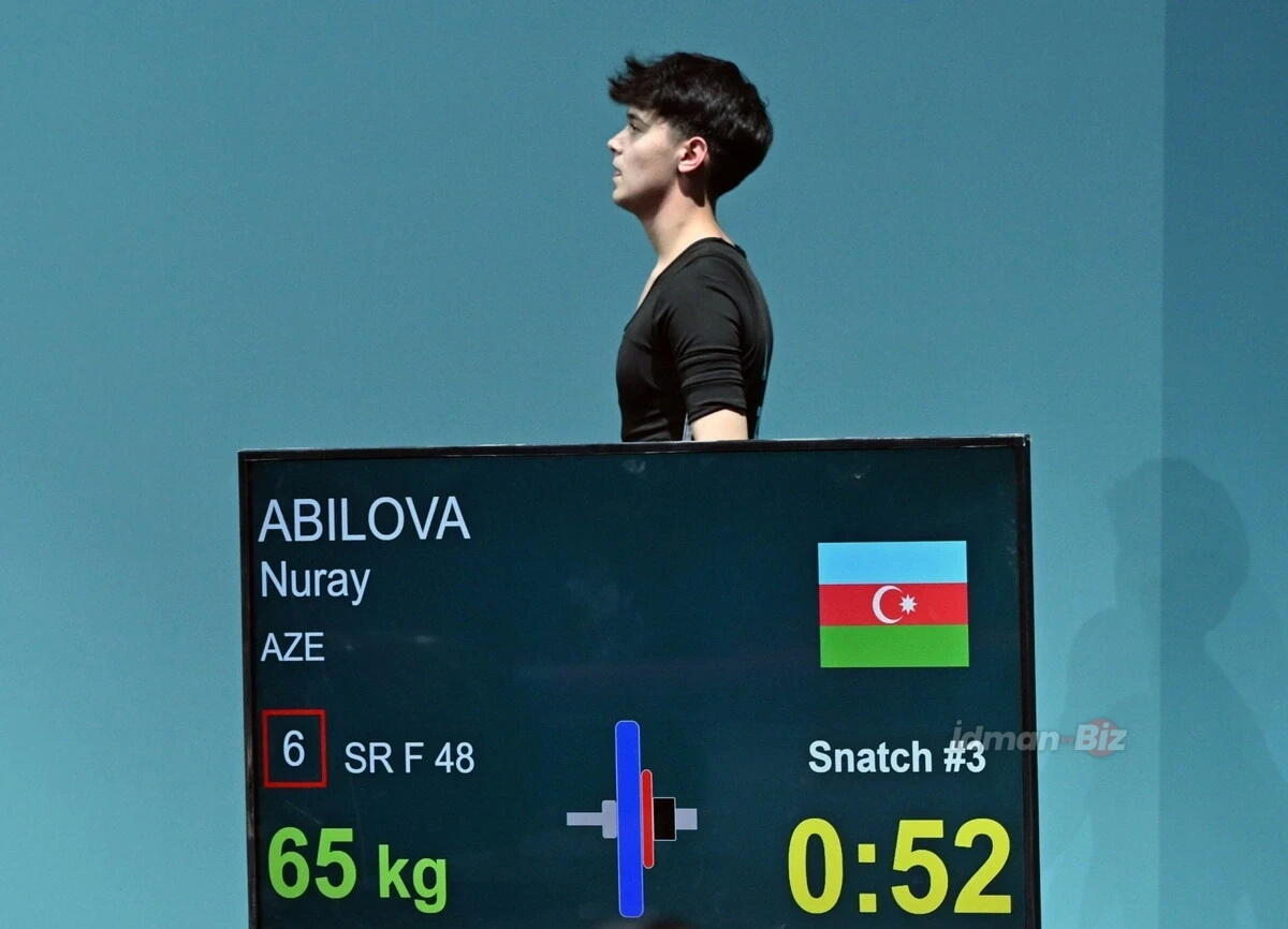 Азербайджанская тяжелоатлетка завоевала "бронзу" на VI Играх исламской солидарности