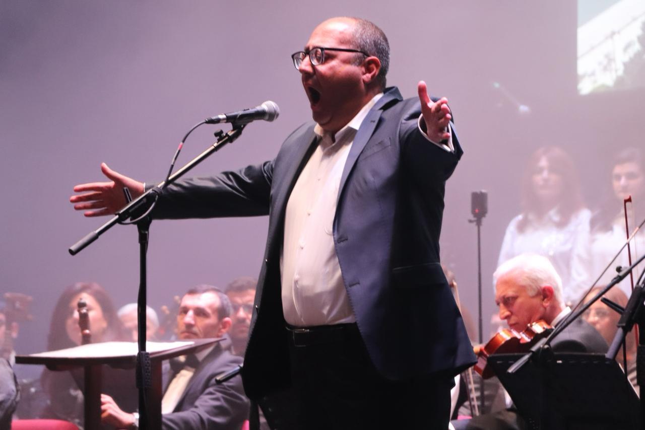 В Гянджинской филармонии состоялся концерт "Вечное братство" по случаю Дня Победы