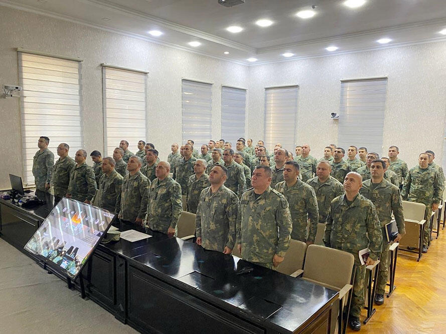 8 Noyabr - Zəfər Gününün beşinci ildönümü Azərbaycan Ordusunda təntənəli şəkildə qeyd edilib