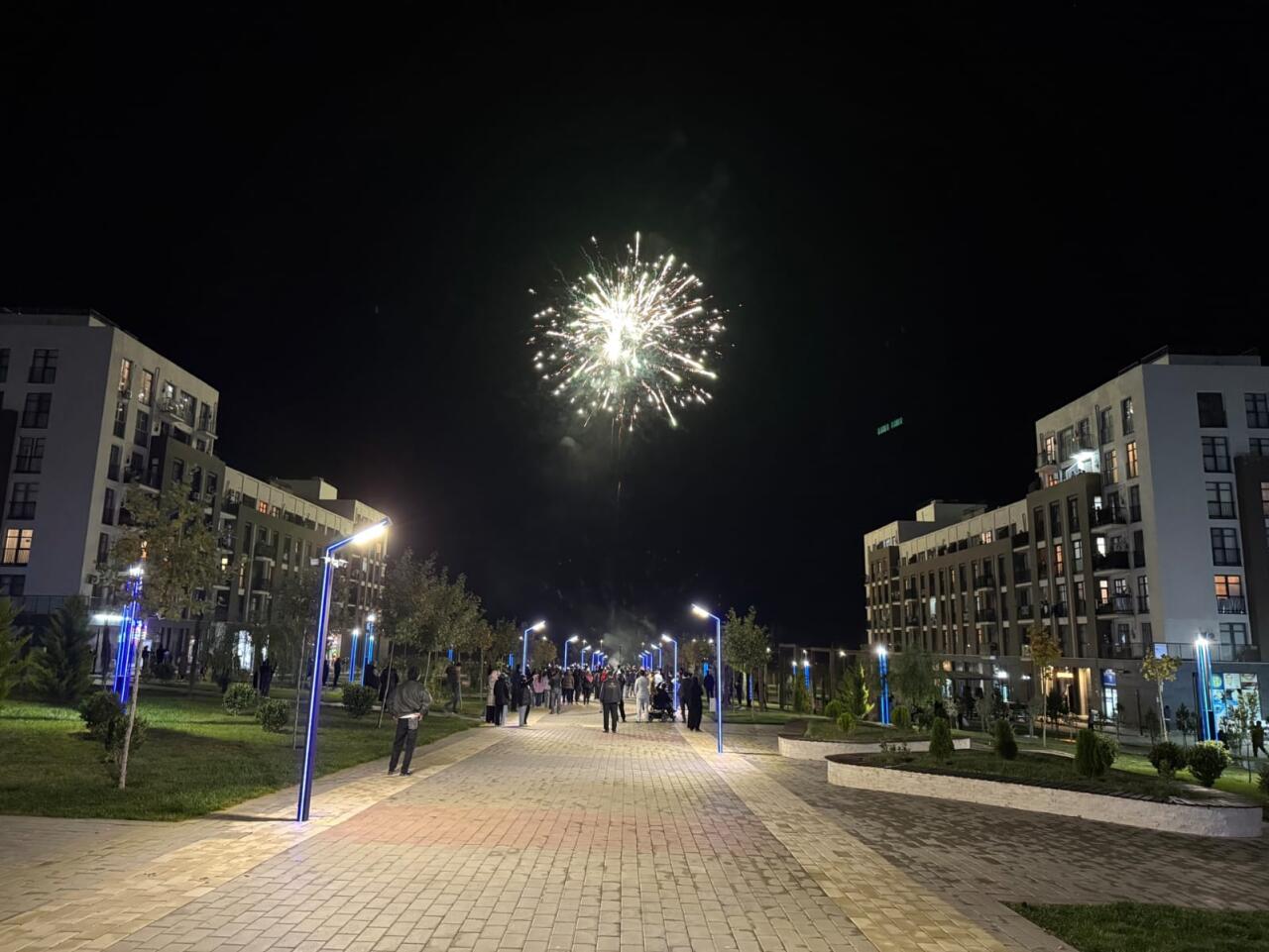 Füzulidə Zəfər Gününə həsr olunan atəşfəşanlıq keçirilib