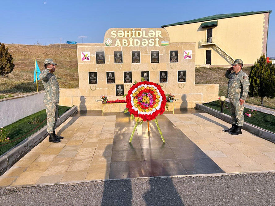 8 Noyabr - Zəfər Gününün beşinci ildönümü Azərbaycan Ordusunda təntənəli şəkildə qeyd edilib