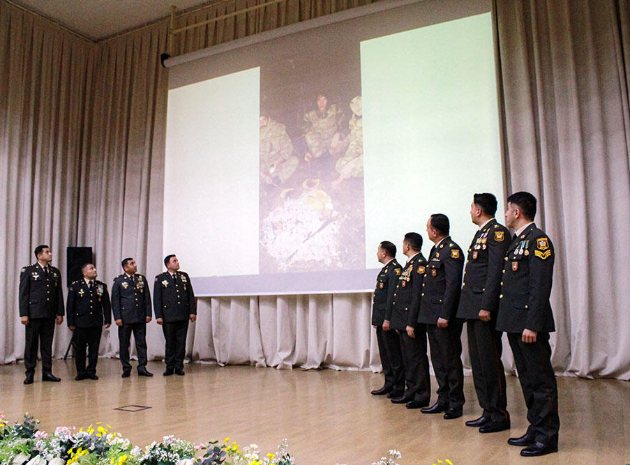 8 Noyabr - Zəfər Gününün beşinci ildönümü Azərbaycan Ordusunda təntənəli şəkildə qeyd edilib