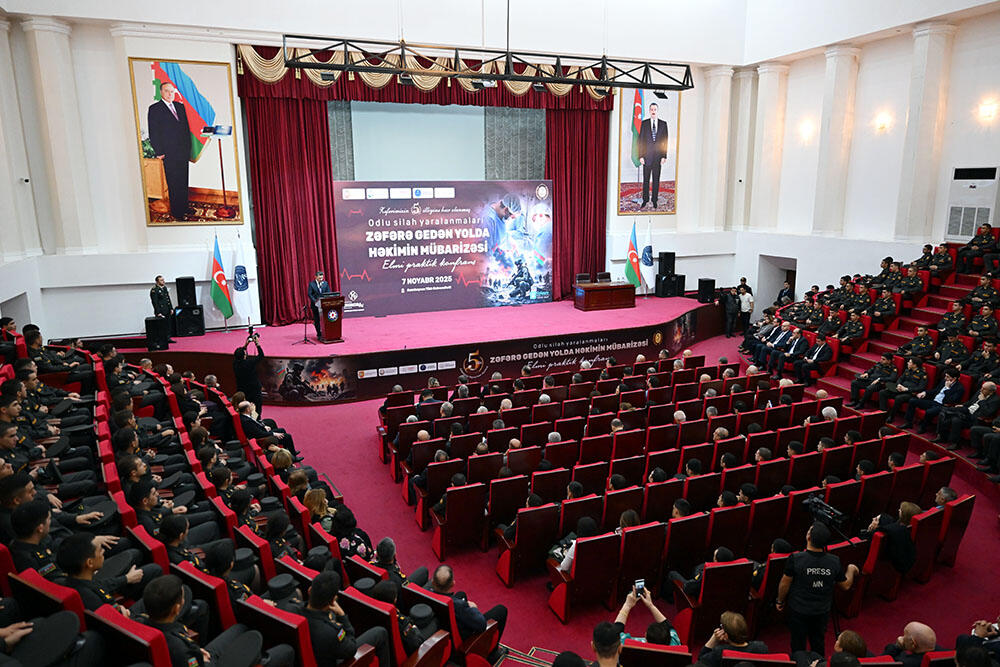 8 Noyabr - Zəfər Gününün beşinci ildönümü Azərbaycan Ordusunda təntənəli şəkildə qeyd edilib