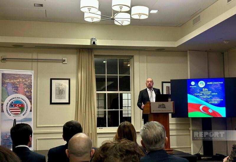 ABŞ-nin Kolumbiya Universitetində Zəfər Günü qeyd olunub