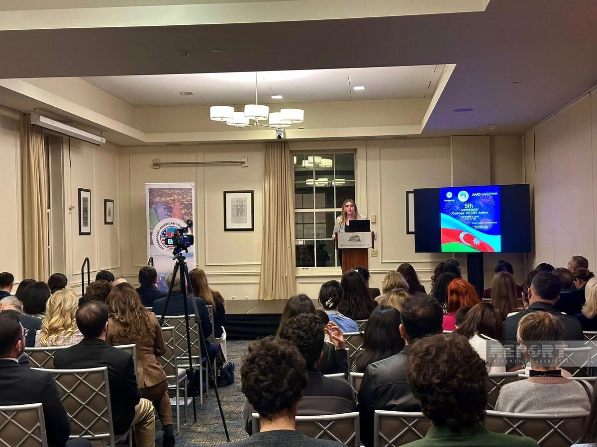 ABŞ-nin Kolumbiya Universitetində Zəfər Günü qeyd olunub