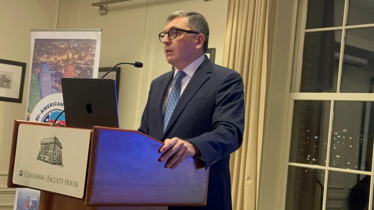 ABŞ-nin Kolumbiya Universitetində Zəfər Günü qeyd olunub