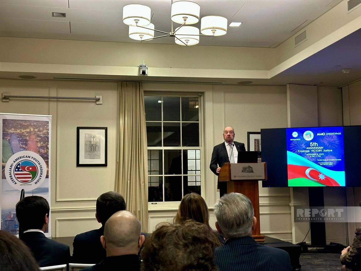 ABŞ-nin Kolumbiya Universitetində Zəfər Günü qeyd olunub