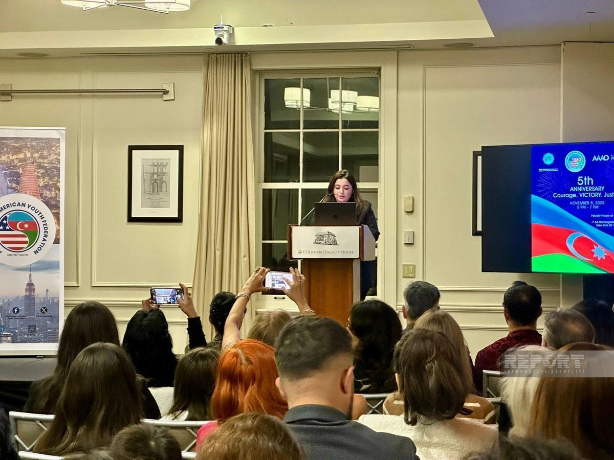 ABŞ-nin Kolumbiya Universitetində Zəfər Günü qeyd olunub