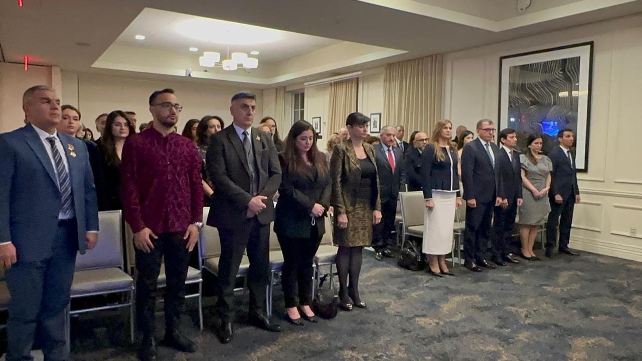 ABŞ-nin Kolumbiya Universitetində Zəfər Günü qeyd olunub