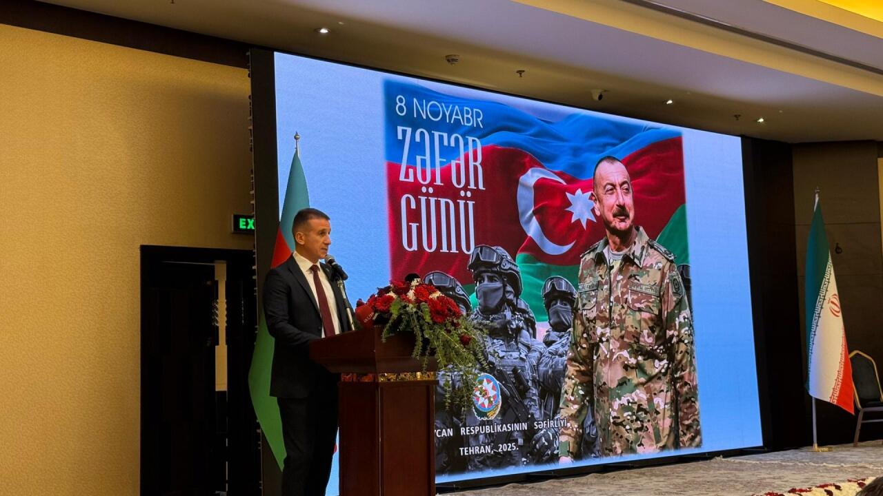 İranda Azərbaycanın Zəfər Günü münasibətilə rəsmi qəbul keçirilib